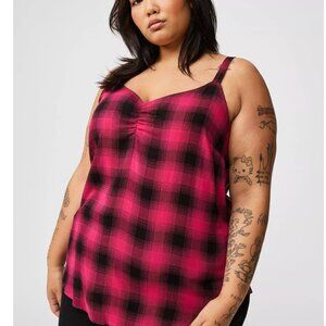 GUCTorrid Ava Ruched V-Neck Cami